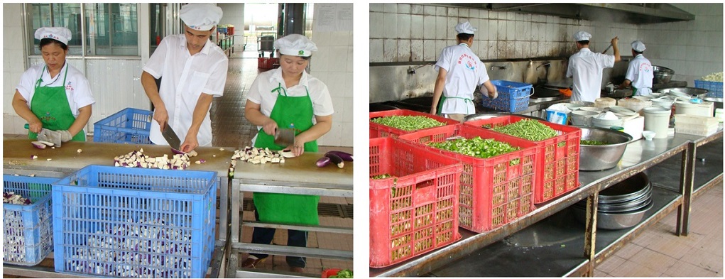 工廠伙食標(biāo)準(zhǔn),工廠餐費標(biāo)準(zhǔn),伙食每天9元,餐費每天9元